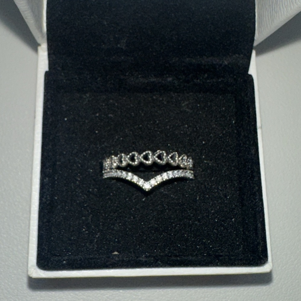 Pandora Ring Set SZ 7 & 6.5